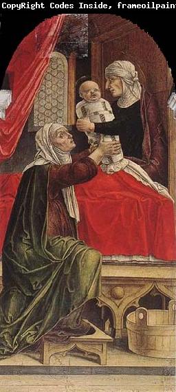 Bartolomeo Vivarini The Birth of Mary